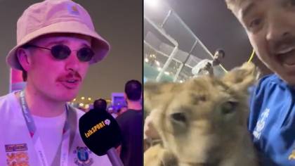 England fans went searching for beer at the Qatar World Cup and ended up in a Sheikh's palace