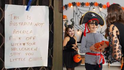 Aussie's iconic message to trick or treaters resurfaces ahead of Halloween