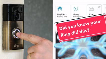 People are just realising Ring doorbells have a special Christmas feature