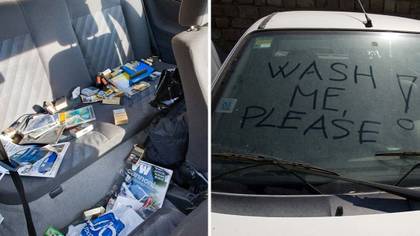 Brit drivers warned they could be fined £100 for having messy cars
