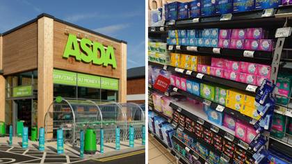 ASDA Praised For Changing The Name Of Its 'Feminine Hygiene' Aisle