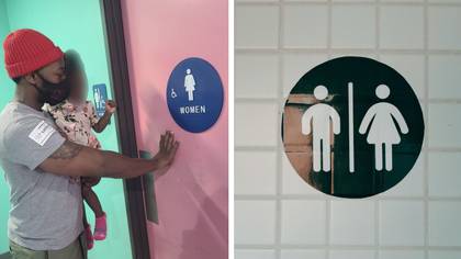Dad praised for admitting he uses women's bathrooms when out in public with his daughters