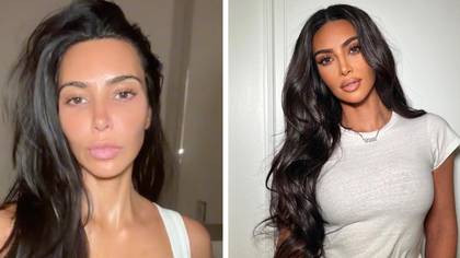 Kim Kardashian looks almost unrecognisable in new makeup-free video