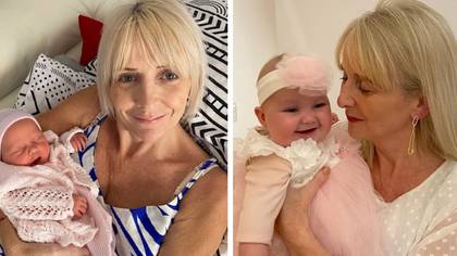Mum, 54, welcomes miracle baby after spending almost £100,000 on IVF over 25 years