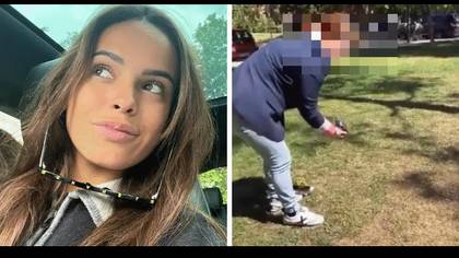 Influencer faces backlash after filming herself laughing at housekeeper picking up dog poo