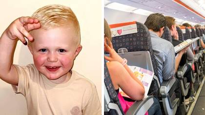 Mum claims plane passenger screamed in toddler's face to 'shut up' because he was crying
