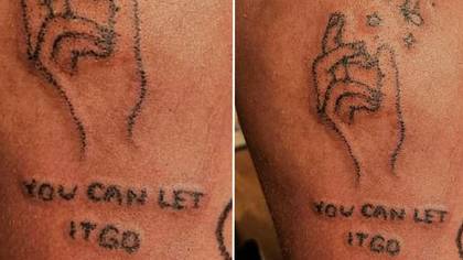 People spot crucial mistake in woman’s uplifting tattoo