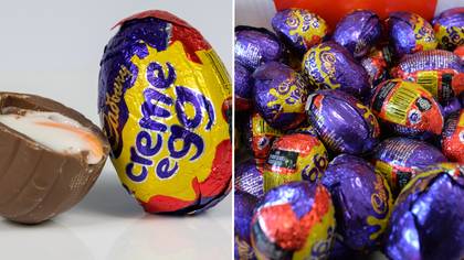 People only just discovering what the filling inside a Cadbury's Creme Egg is