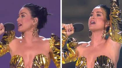 Coronation concert viewers call out Katy Perry for coming dressed as a Quality Street