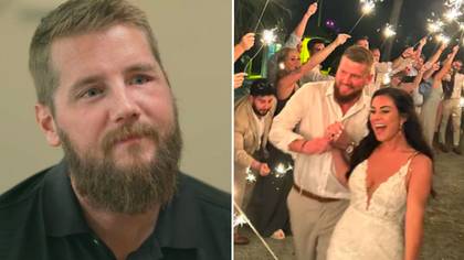Groom who lost his wife on wedding day says he’s not ready to address drunk driver