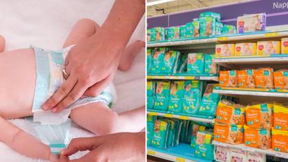 Mums are just discovering hidden feature on nappies that helps to avoid blowouts