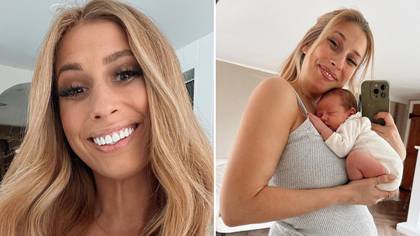 Stacey Solomon admits she's 'trying not to be hard on herself' as she adjusts to Joe Swash not being at home