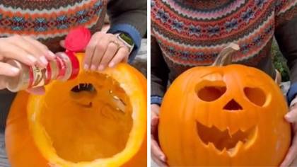 Woman shares ‘correct’ way to carve a pumpkin
