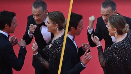Tom Hanks' wife Rita Wilson shares what actually happened during his 'furious' red carpet altercation