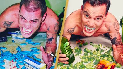 Steve-O marked his 13-year sobriety anniversary with stunning before-and-after photos