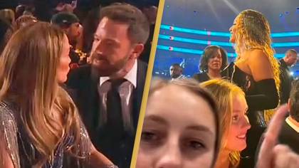Woman who sat next to Jennifer Lopez and Ben Affleck at Grammys shares what they really spoke about