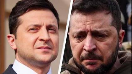 Harrowing Photos Show Two Pictures Of Zelenskyy Taken Just 40 Days Apart