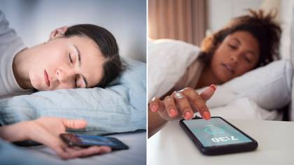 iPhones have a built-in white noise feature which can help you sleep