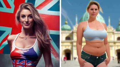 AI shows what the 'ideal' woman looks like in each country