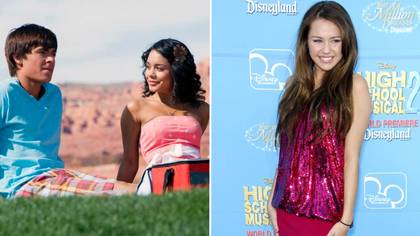 People baffled after realising Miley Cyrus is in High School Musical 2