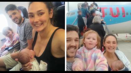 Mum slams TUI after being told not to breastfeed as she might 'make others feel uncomfortable'