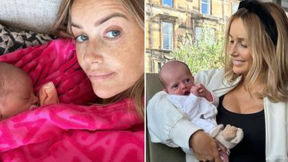 Laura Anderson hits back after being mum-shamed for letting newborn daughter ‘cry it out’