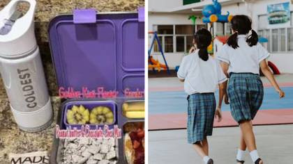 Mum hits back after facing backlash over daughter's school lunch