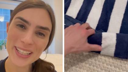 Woman shares genius 'burrito' hack that dries wet clothes 'in five minutes'