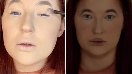 People terrified by woman's 'uncanny valley' make-up look