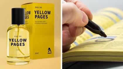 You can now buy perfume that smells like the Yellow Pages catalogue