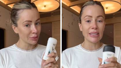 Olivia Attwood praised by fans as she explains how to use genius deodorant makeup hack