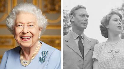 New portrait of the Queen shows sweet tribute to her 'Papa' King George