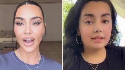 Kim Kardashian shocked after fan claims SKIMS bodysuit saved her life after being shot four times