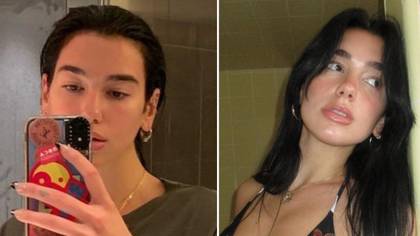 Dua Lipa fans shocked after spotting 'NSFW detail' in new bathroom photo