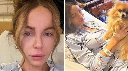 Kate Beckinsale hits back at cruel troll after she posted selfies from hospital bed