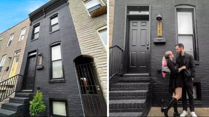 Woman transformed home into all-black house because colour 'stresses her out'