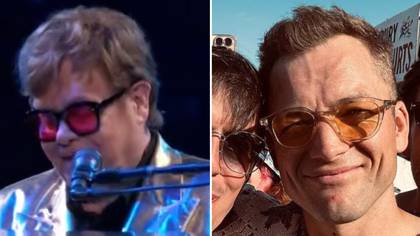 Glastonbury viewers devastated Elton John didn't invite Taron Egerton to join him on stage despite actor being at festival