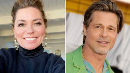 Shania Twain thinks Brad Pitt is avoiding her
