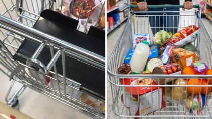 Shoppers are finally realising what hook on trollies are for and they’re mind blown