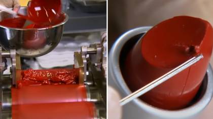 People left stunned after seeing how lipstick is actually made