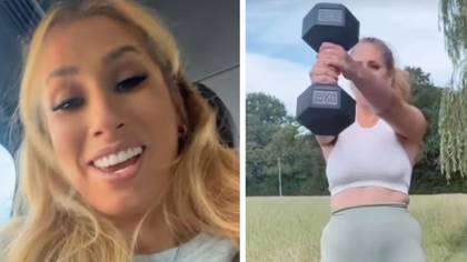 Stacey Solomon left mortified after spotting her 'camel toe' out in full force