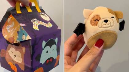 McDonald's is giving away Happy Meals with Halloween Squishmallows for just £1 today