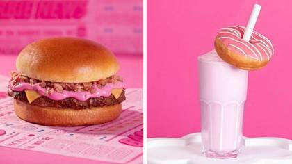 Burger King launches pink Barbie-themed burger and milkshake