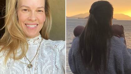 Hilary Swank, 49, reveals names of twins in adorable Valentine's Day post