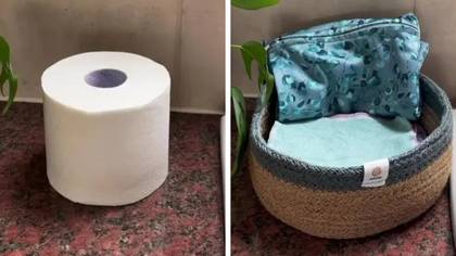 Mum says she saved £70 a year by swapping out loo roll for rags that 'last years'