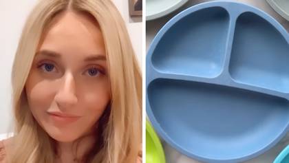Mum issues silicone plate warning after toddler son stopped eating for weeks