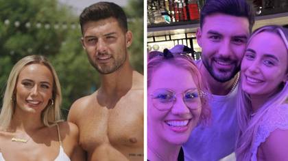 Love Island stars Millie Court and Liam Reardon confirm they're back together with loved-up snap