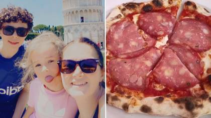 Mum flies kids to Italy for just 24 hours 'to eat some pizza' as it was cheaper than trip to London