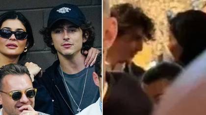 Fans spot Kylie Jenner 'cosying up' to 'boyfriend' Timothée Chalamet at family Christmas Eve party