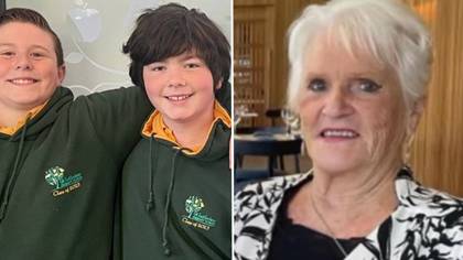 Schoolboys save elderly woman after hearing her cries for help while trick or treating
